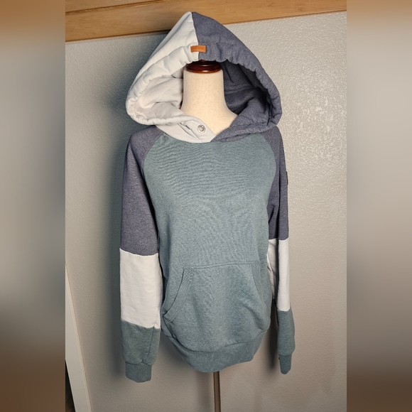 Wanakome Colorblock Hoodie Sweater Sweatshirt XL - Picture 4 of 10